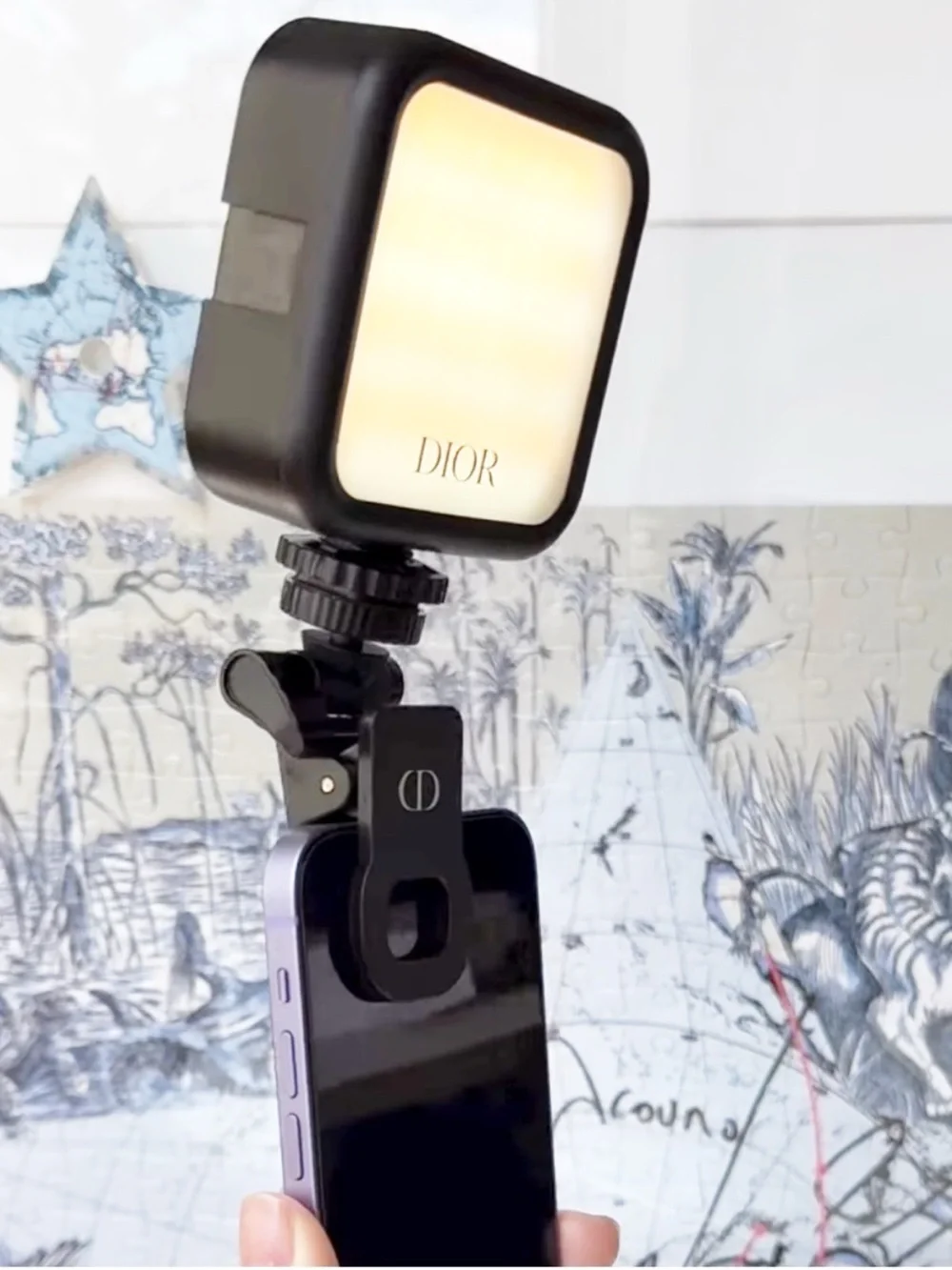 Dior Beauty Selfie Light Phone Accessory (For Photos Videos Lives etc)